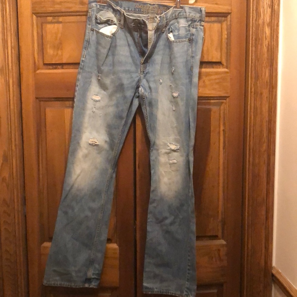 American eagle men’s original boot jeans